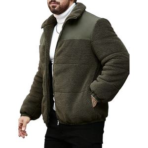 Men's <b>Winter</b> Casual Zip-Up Jackets High Quality Stand Collar Breathable Lightweight Outerwear Street Fashion Style OEM Service - Product Image 4