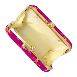 กระเป๋าคลัทช์ปักลายทำมือ ราคาขายส่ง กระเป๋าถือสุภาพสตรีสุดหรูสำหรับงานแต่งงาน งานเลี้ยง และงานกลางคืน - Product Image 4