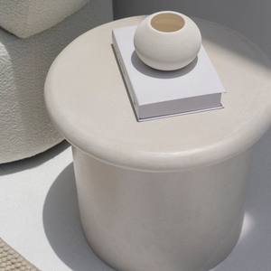 Mesa Auxiliar de Microconcreto Vandana Sierra Astra, Diseño Moderno y Minimalista - Product Image 4