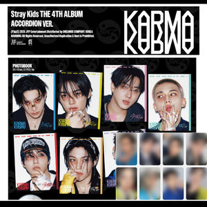 Stray Kids KARMA ACCORDION VER K-Pop Livre électronique (CD) avec matériaux en papier et plastique, en coréen, pour tous les âges, fabriqué en Corée - Product Image 1