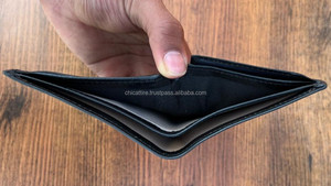 Portefeuille en cuir véritable pour hommes avec porte-cartes Porte-monnaie court à fermeture éclair Portefeuilles décontracté standard pour hommes - Product Image 6