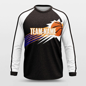 Maillot de sport de tir pour hommes de qualité supérieure, personnalisé, pour le basketball, en 100 % polyester, séchage rapide, léger, coupe intégrale - Product Image 5