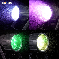 Projecteurs de scène étanches IP65 SHEHDS 7x40W RGBW 4-en-1 Zoom DMX512 Par LED pour mariages en extérieur