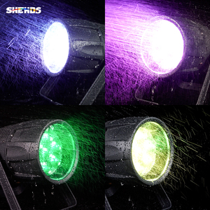 Luces de escenario SHEHDS IP65 impermeables 7x40W RGBW 4en1 Zoom DMX512 Par LED para bodas al aire libre - Product Image 2