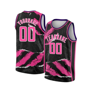 Maillot de basket-ball personnalisé de haute qualité, imprimé par sublimation, couleurs personnalisées, tailles personnalisées, logo, unisexe, grande taille, respirant, séchage rapide - Product Image 4
