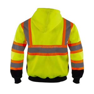 Gran oferta, servicio OEM, chaqueta de trabajo de invierno para hombre, tela de lona gruesa resistente, reflectante, impermeable, poliéster de moda - Product Image 3