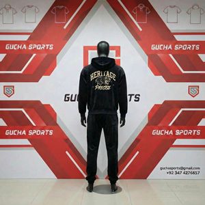 Conjunto de Sudadera con Capucha y Pantalones Deportivos con Estampado Personalizado, Conjunto de Felpa Informal Unisex - Product Image 4