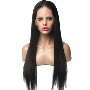 Perruques en cheveux humains lisses et vierges vietnamiens 13x6 HD Transparent Frontal Lace Deep Vente en gros 24 pouces - Product Image 3