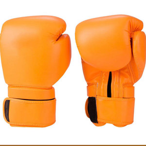 Gants de boxe en similicuir rose avec fermeture Velcro, respirants, unisexes, pour l'entraînement de boxe - Product Image 3