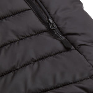 Chaleco acolchado para hombre, de lona, con cremallera, antiarrugas, de secado rápido, talla grande, chaqueta cálida para invierno - Product Image 4