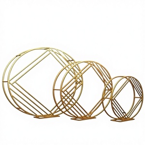 ฉากหลังโลหะสำหรับงานแต่งงาน แผงตกแต่งพิธีหรูหรา ฉากหลังเวทีงานอีเว้นท์สุดหรู ผู้ผลิต - Product Image 1