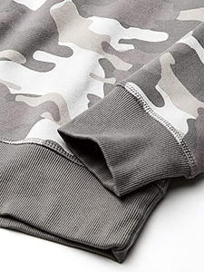 เสื้อสเวตเชิ้ตผ้าฝ้ายน้ำหนักเบาสำหรับผู้ชาย ระบายอากาศได้ดี คอกลม สวมใส่สบาย สไตล์ลำลอง แฟชั่นกีฬา รับทำโลโก้ตามสั่ง โรงงานขายส่ง OEM - Product Image 5