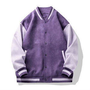 Giacca Bomber da Baseball Slim Fit Personalizzata per Uomo, Nuovo Design alla Moda con Stampa Personalizzata Foto/Testo sul Davanti - Product Image 4