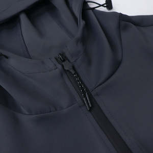 Vêtements de sport écologiques, ensemble de survêtement pour homme en tissu technique pour la salle de sport et la remise en forme, jogging deux pièces - Product Image 4