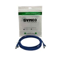 Câble réseau Ethernet RJ45 Cat 6 SYMCO, cordon de raccordement RJ45, connecteur LAN Ethernet pour ordinateur de bureau et bureau