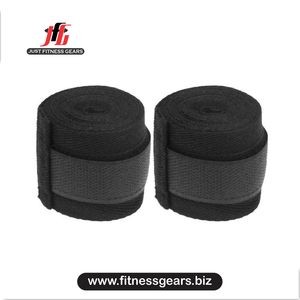JUST FITNESS GEARS - Vendas para Manos Personalizadas de Poliéster Unisex para Fisicoculturismo, Transpirables, Duraderas, con Cierre de Tirón, Protección Básica - Product Image 2