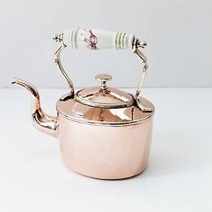 Tetera de Cobre Hecha a Mano, Tetera de Cobre Vintage para Hervir Agua, Té, Café, Diseño Tradicional para Estufa de Cocina - Product Image 2