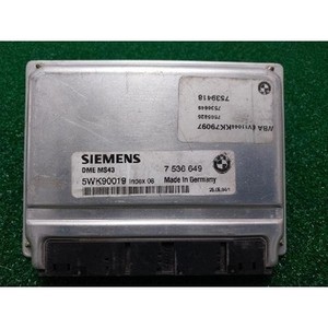 Unidad de Control Básica DME Original Usada para BMW Serie 3 E46 2001-2006, 7536649 - Product Image 1