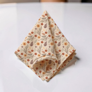 Serviettes en tissu de coton anti-plis, lavables et réutilisables pour la salle à manger et les événements - Product Image 1