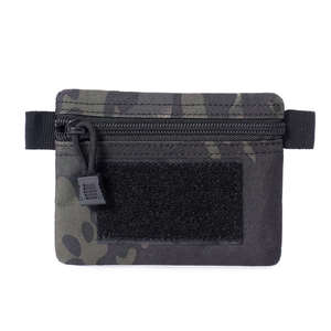 <b>Wallet</b> Molle <b>Waterproof</b> Nylon Lining Portable Travel Pouch Hasp Closure Waist Pouch for Climbing Hiking Hunting - Product Image 1