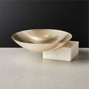 Ensemble de 2 bols de service de luxe plaqués or de qualité supérieure, articles de cuisine pour la maison et l'hôtel, au prix le plus bas - Product Image 5