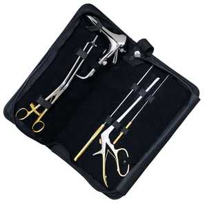Colposcope Instrument Kit with Zipper Bag Reusable Orthopedic Surgical Tools Set for Dogs Metal Eco-Friendly By <b>Blush</b> Surgical - Product Image 1
