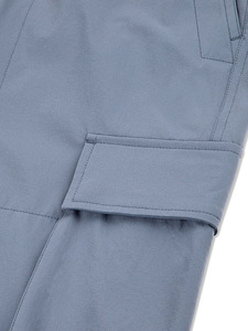 Men Nylon Cargo Pants Structured Fit Multi Pocket Utility <b>Trousers</b> Lightweight Casual Wear Custom Factory Supply - Product Image 4