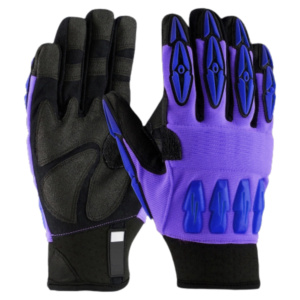 Guantes de Seguridad al por Mayor, Reforzados con Cuero Sintético, Inyección de Goma TPR Amara, Resistentes a Impactos y Cortes - Product Image 5