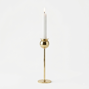 Tall Brass <b>Candle</b> Holder <b>Taper</b> Candlestick Stand Table Decor Home Decoration Wedding Centerpiece Event Decoration Wholesale - Product Image 1