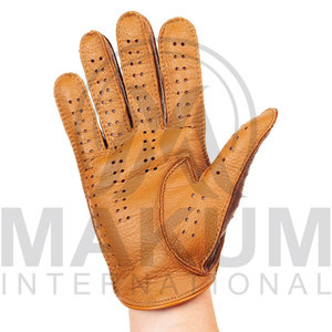 Gants de conduite en cuir à prix abordable, confortables et adaptés à une utilisation en extérieur - Product Image 3