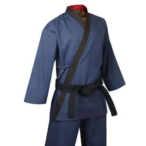Uniformes de Karate Personalizados de Alta Calidad, 100% Algodón, Transpirables, de Secado Rápido, Ligeros, Duraderos y Elásticos para Entrenamiento de Artes Marciales - Product Image 4