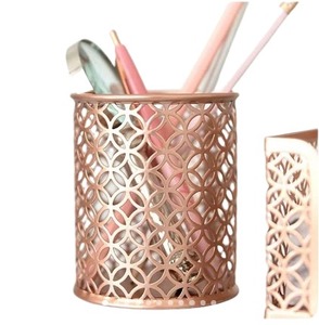 Porte-stylo en laiton massif fait main, organiseur de bureau pour le bureau et la maison - Product Image 3