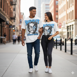 Camiseta Extra Grande para Hombre, 100% Algodón, Impresión Gráfica DTG Personalizada, Estilo Vintage, Servicios OEM - Product Image 2