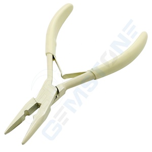 Professional 5.5 Inch Hair <b>Extension</b> Micro <b>Beads</b> Closer Plier – Stainless Steel Nano Ring Closing Tool Customise Wholesaleprice - Product Image 2