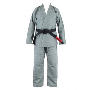 Tenue d'entraînement décontractée de couleur unie, uniforme de Jiu-Jitsu avec chapeau, en solde, uniforme de karaté 100 % coton en solde - Product Image 5