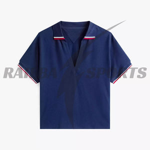 Camisetas Polo Premium para Mujer 2026, Algodón Orgánico Ecológico, Corte Ajustado, Cuello en V Abierto, Cuello Camisero, Personalizable, MOQ Bajo - Product Image 4