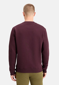 เสื้อสเวตเชิ้ตผู้ชายทรงปกติ คอกลม สีพื้น ผ้าถัก สีเขียวเข้ม สไตล์ลำลอง สำหรับใส่ในฤดูใบไม้ร่วง - Product Image 6