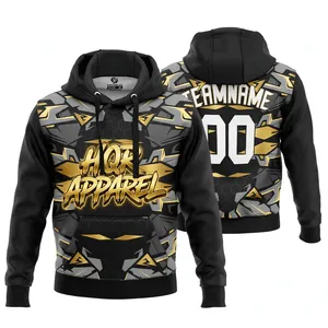 Sweat à capuche personnalisé avec logo imprimé, coupe classique, en molleton 100 % coton 400g, anti-rétrécissement, avec poche et poignets côtelés, idéal pour l'hiver - Product Image 1