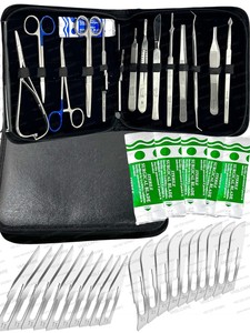 Minor Surgery Instruments Set 34pcs Stainless Steel General Surgical Instruments <b>Kit</b> with Case by Vaslcare - Product Image 3