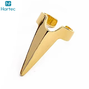 Meilleur produit : Outils de séparation des cheveux en or et argent poli, accessoires métalliques pour la sectionnement des mèches, pour salons de beauté, vente en gros - Product Image 3