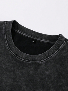 T-shirt pour homme en coton 100% personnalisé, impression intégrale, design personnalisé, surdimensionné, imprimé DTG, manches courtes/sans manches - Product Image 4