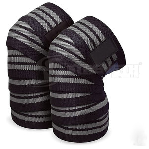 New Arrival Lightweight Compression Weightlifting <b>Knee</b> <b>Wraps</b> Eco Friendly Top Selling <b>Knee</b> <b>Wraps</b> - Product Image 4