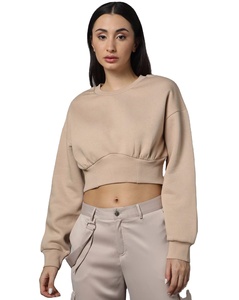 PRO ENTERPRISES Sweat-shirts anti-rides pour femmes, col rond, manches longues, polyester/coton - Product Image 2