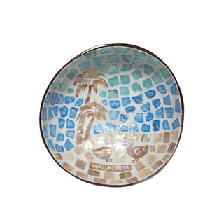 Bols en noix de coco artisanaux personnalisables Sacred Heaven Zen avec bordure en feuille d'aluminium – Vente en gros pour les détaillants - Product Image 3