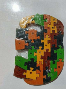 Rompecabezas de Animales para Niños, Juguete Educativo de Elefante, Rompecabezas de Madera con Forma de Elefante de Súper Calidad, por Exportador - Product Image 2