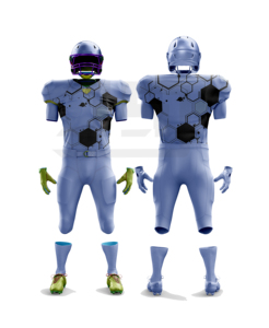 Football sous les projecteurs, impression sur le devant, des touchdowns incroyables, compétition intense, stratégie brillante, action haute énergie au bout de chaque quart. - Product Image 4