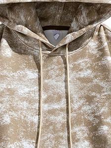 Sweat à capuche délavé pour homme, style vintage, en coton délavé, vêtements décontractés streetwear - Product Image 6