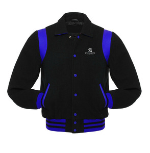 Men's Casual Varsity <b>Jacket</b> Letterman <b>Baseball</b> Long Sleeve <b>Bomber</b> Outerwear Men's <b>Baseball</b> <b>Bomber</b> <b>Jacket</b> Varsity Letterman - Product Image 3