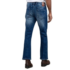 Jeans droits pour homme sur mesure, pantalons décontractés, taille personnalisée, pantalons en denim extensible pour homme - Product Image 5