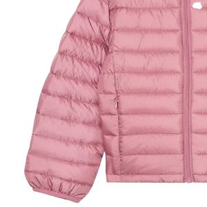 Veste d'hiver personnalisée pour filles, fermeture éclair, imperméable, respirante, rembourrée de duvet de canard blanc, rose, pour les activités de plein air des enfants - Product Image 3